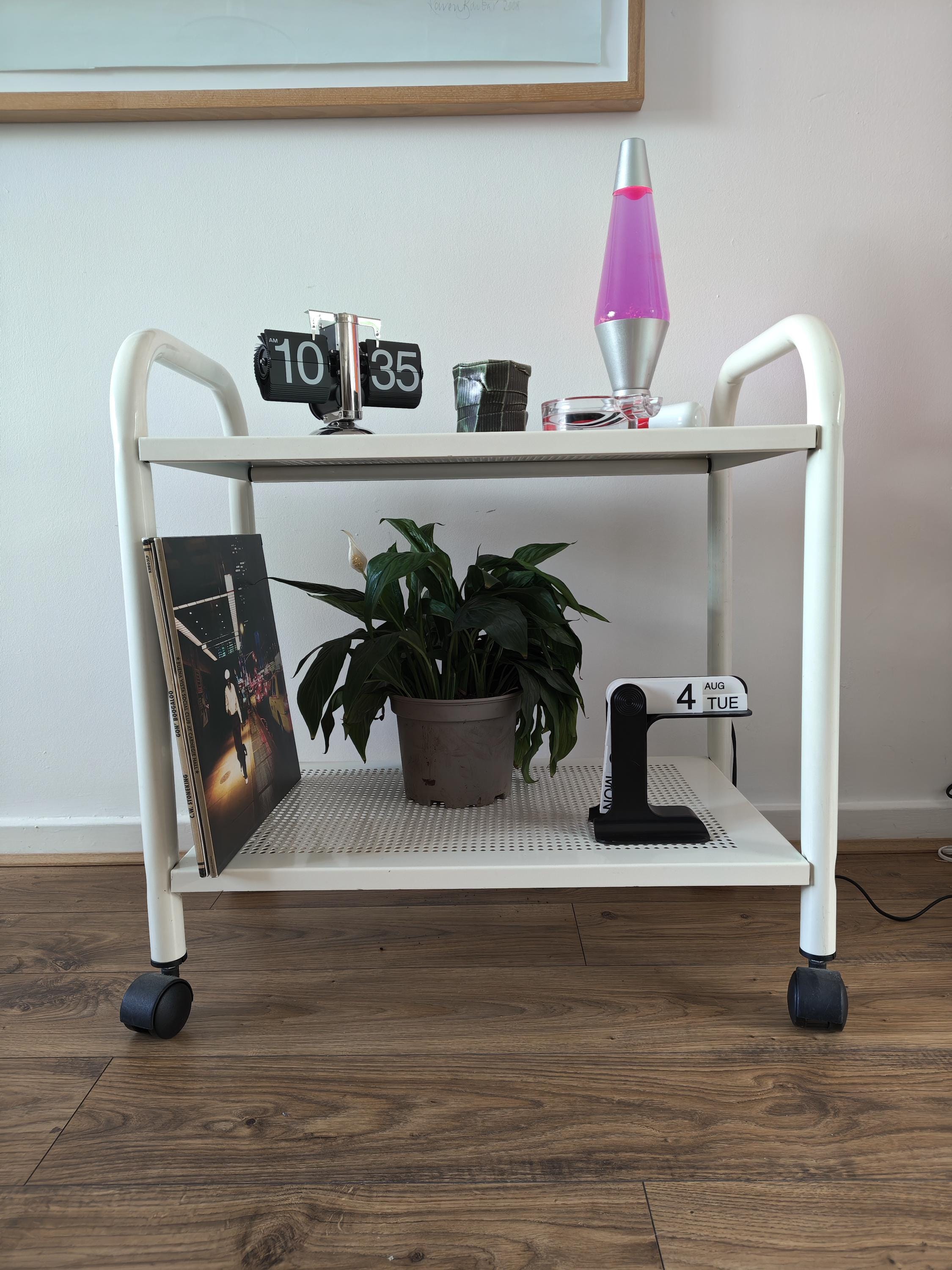 Vintage Metal Kitchen Utility Cart - Etsy Vintage Metal Kitchen Utility Cart - Etsy