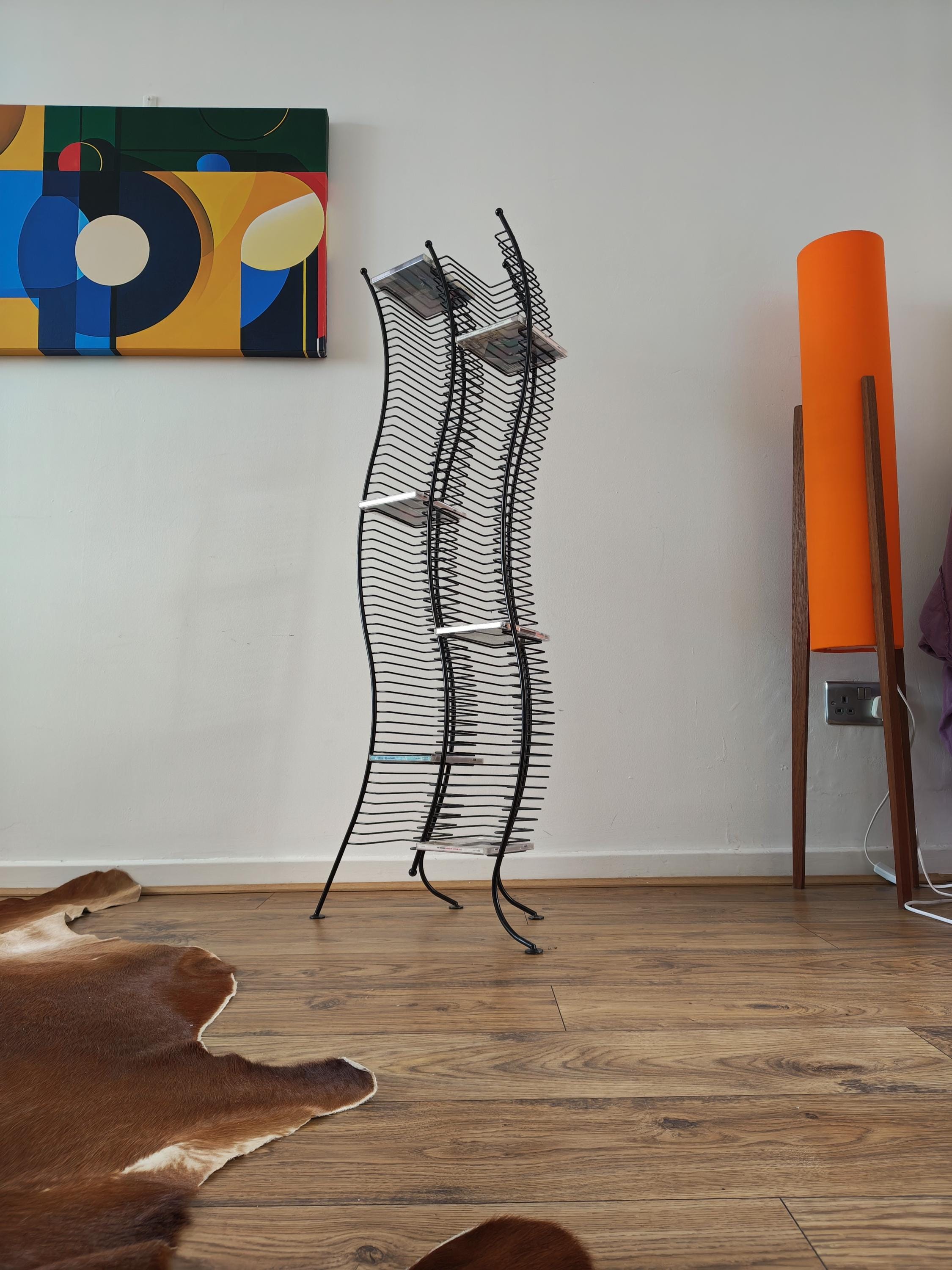 Wavy Cd Rack - Etsy