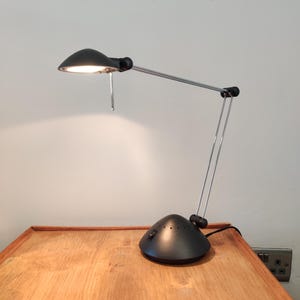 Tavolo postmoderno vintage, scrivania, lampada da lavoro, y2k, anni 2000-1980 BHS