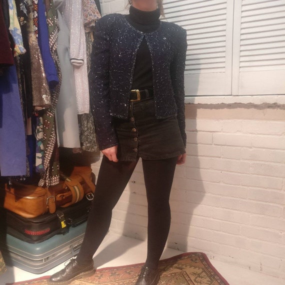 glitzy evening jackets