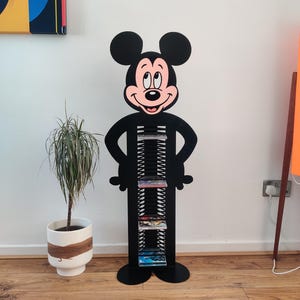 Donna 様向けに予約済み。ビンテージ ミッキーマウス CD タワー、1990