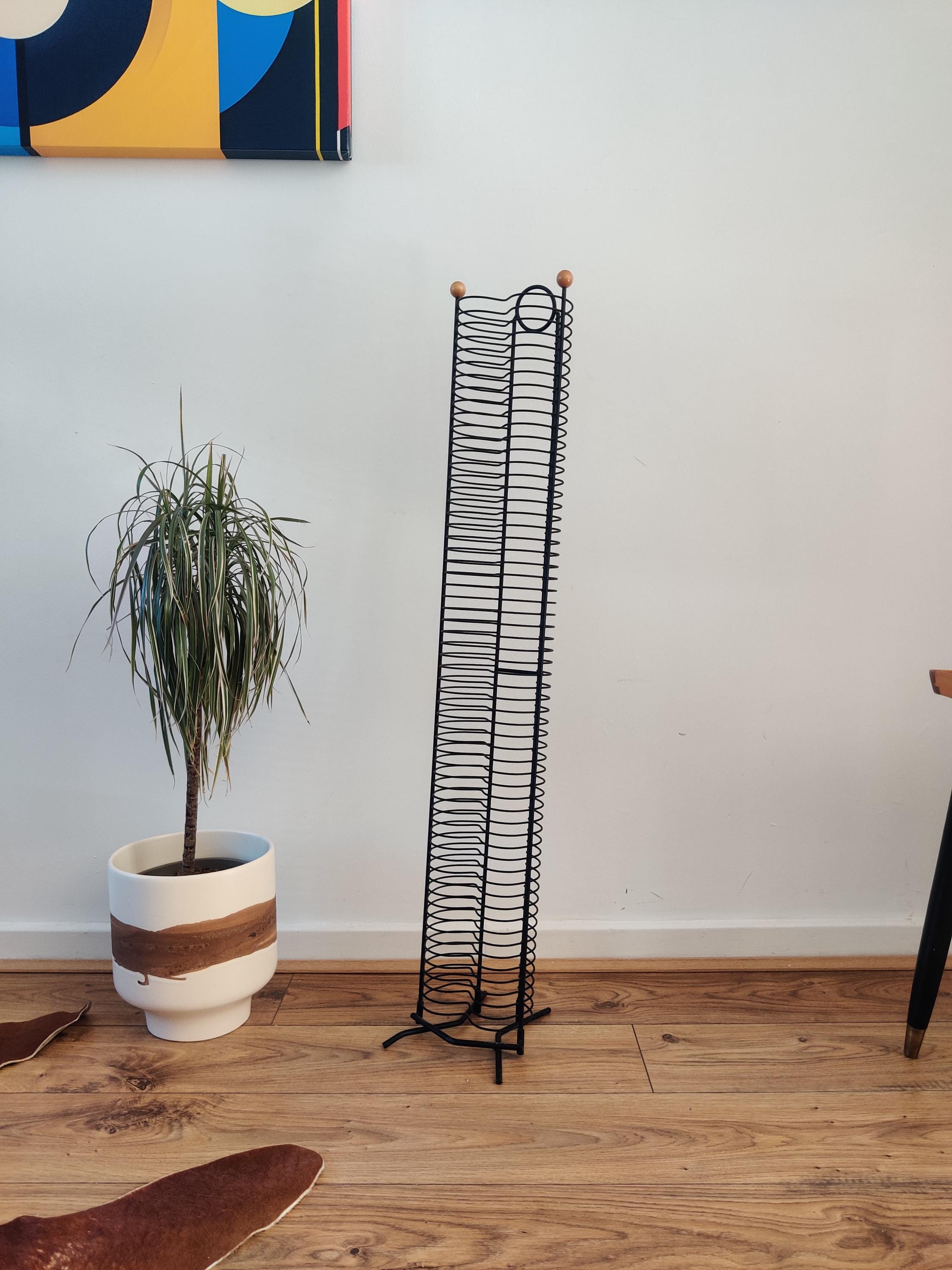 Vintage Wire Cd Rack - Etsy