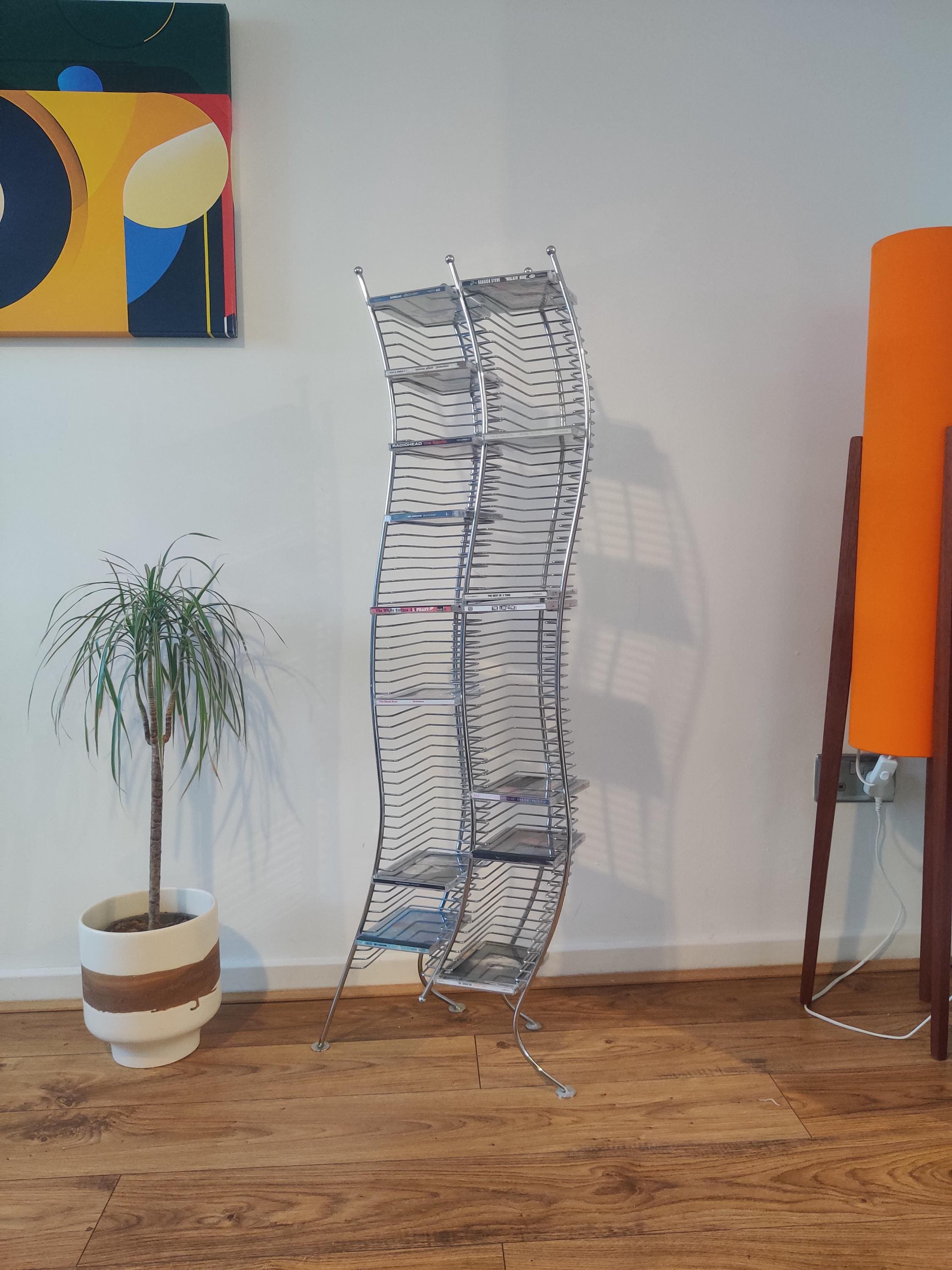 Wavy Cd Tower - Etsy