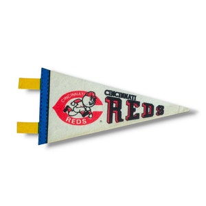 Cincinnati Reds Mini Baseball Pennant 1970s
