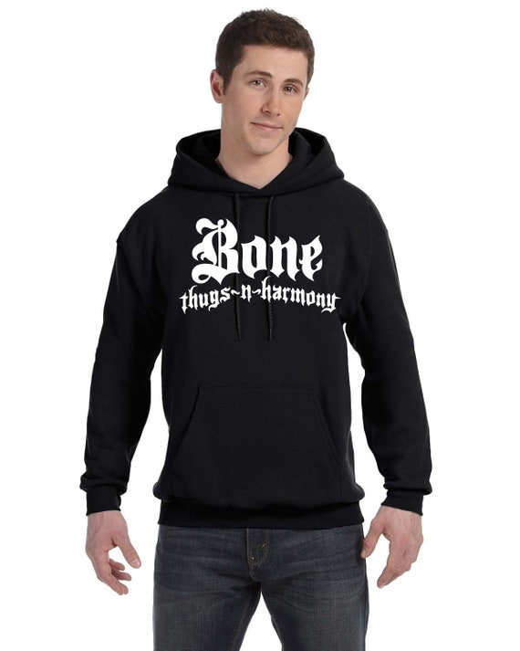 Bone Thugs N Harmony E 1999 Eternal Hoodie Hip Hop Rap Sweatshirt merch Black