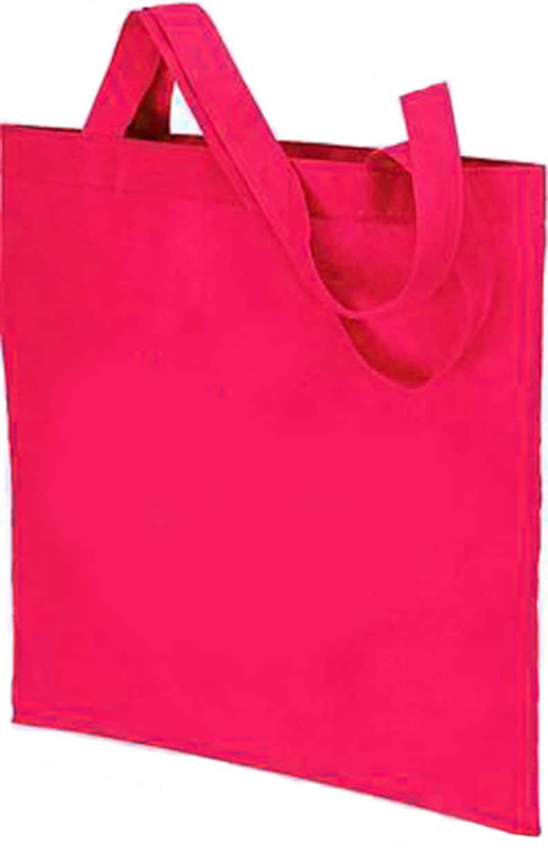 Elegant Shopping Blank Plain Non Woven Tote Bag Craft /& Promotion Ideal For Personalized Gifts