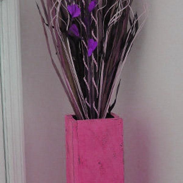 Hot Pink Vase Etsy