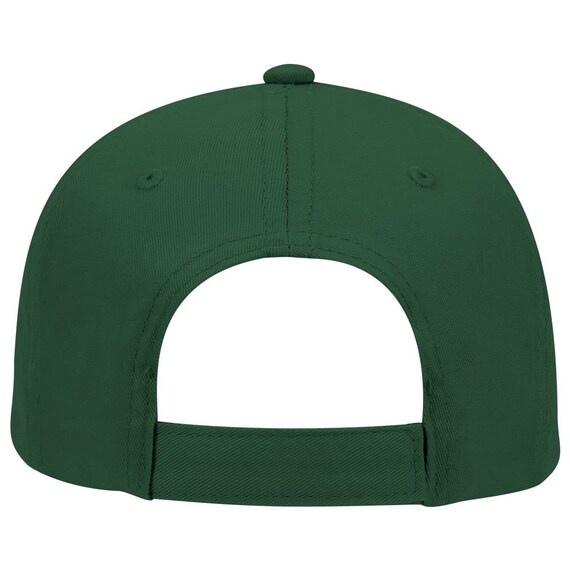 blank green hat