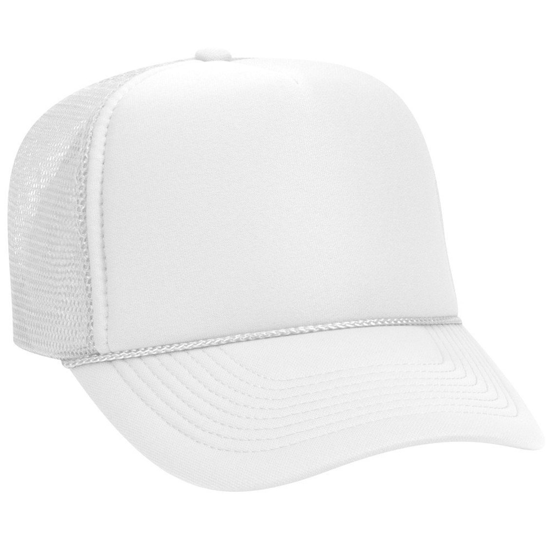 blank 5 panel trucker hats