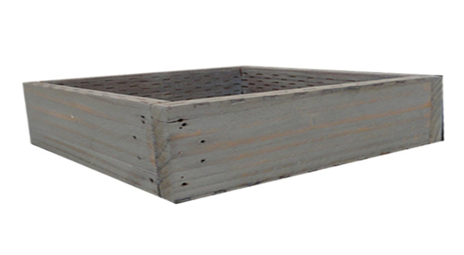 24 Rustikales graues Holz / Holzbox Übersteller | Etsy
