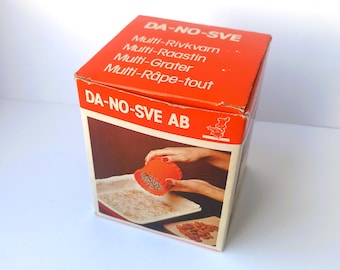 Vintage Plastic Multi-Rivkvarn Multi-rallador/DA-NO-SVE ab