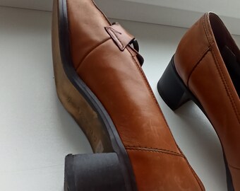 Bottines PAUL GREEN Munich En Cuir Marron — Taille 7 US — Portées Une Seule Fois !