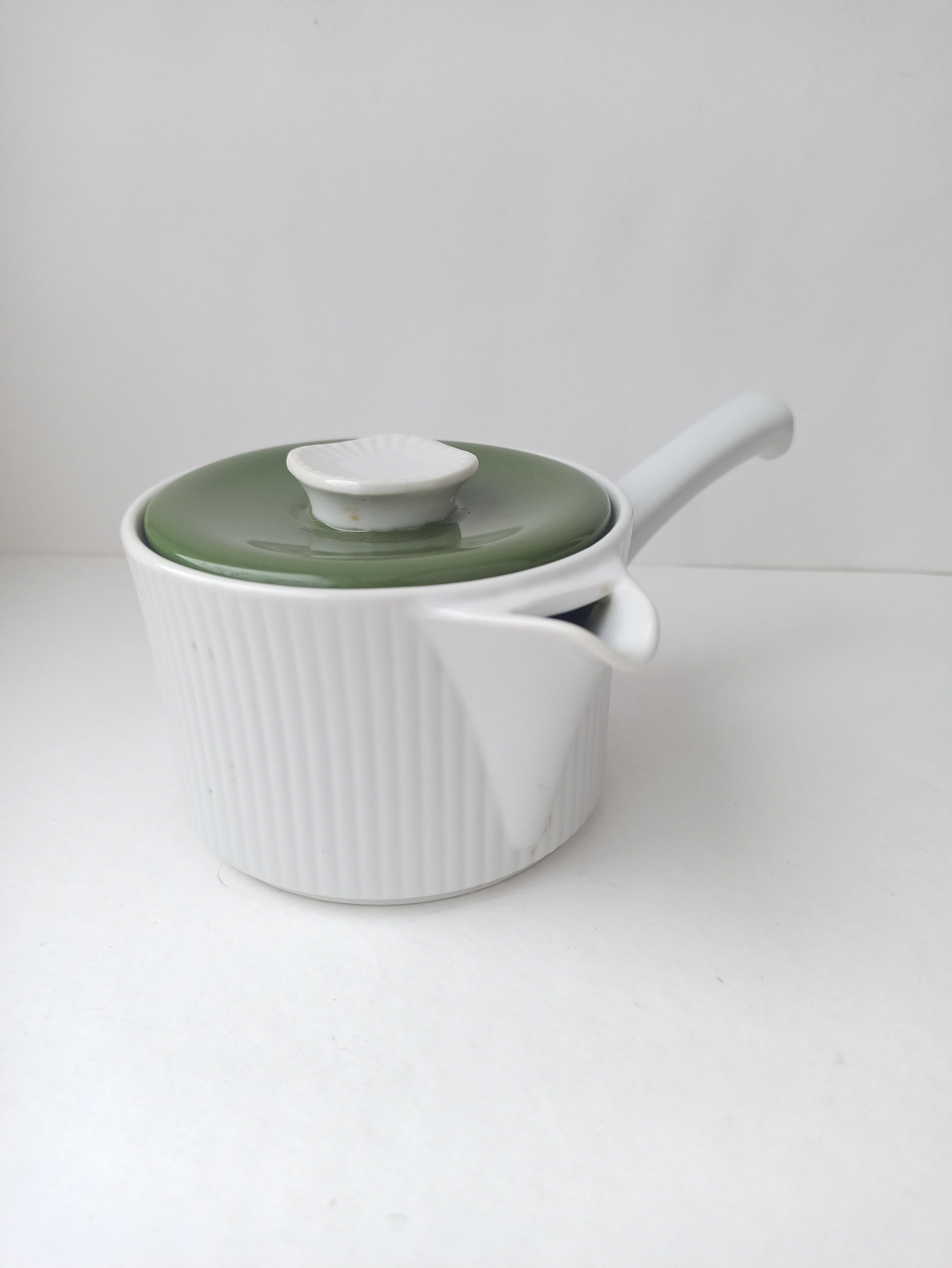 【希少】Upsala Ekeby インゲルペルソン 北欧ヴィンテージ ベース Upsala Ekeby Karlskrona Ceramic Sauce Pan 