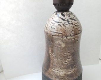 Danish vintage ceramic table lamp base   mid century Nordic Scandinavia table lamp