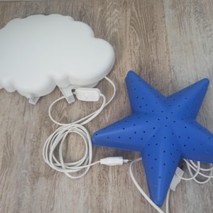 Lampe IKEA Cloud/blu star pour chambre d'enfant design Suède