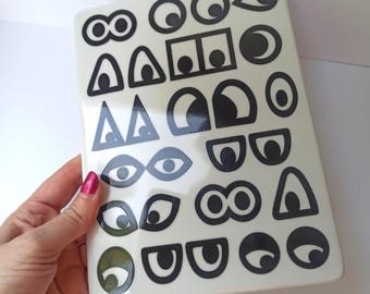 Vintage IKEA Glodande Walter Van Beirendonck Glossy Black & White