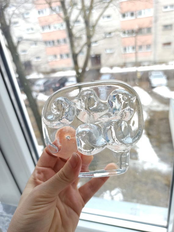 イッタラ リントゥプー バードツリー ハンドメイドガラスペーパー