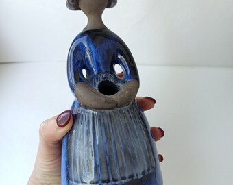 Jie Gantofta Sweden Flower Girl Figures Ceramic Ceramics Elsi
