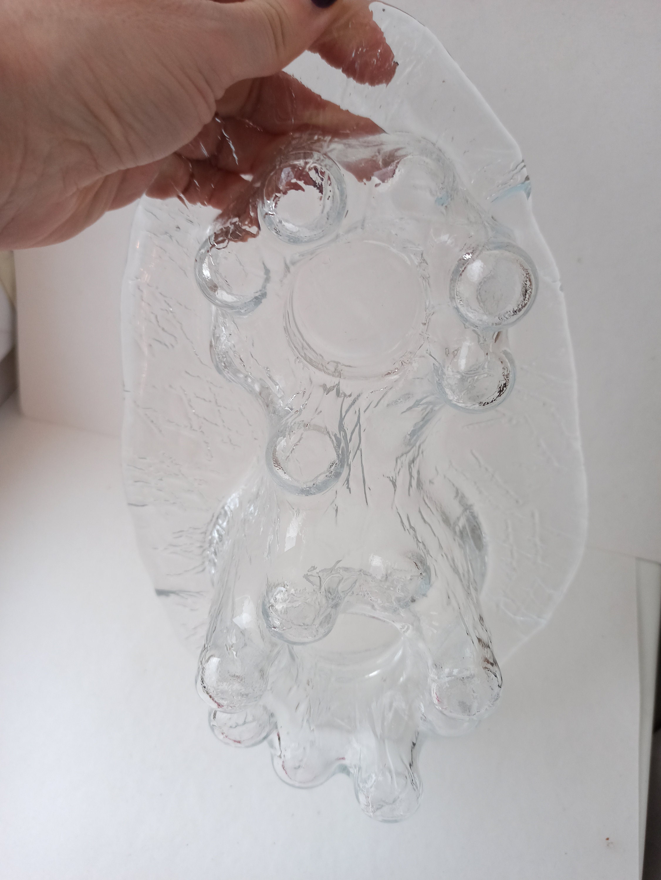 BOUGEOIR EN CRISTAL DAUM non signé. EUR 25,00 - FR