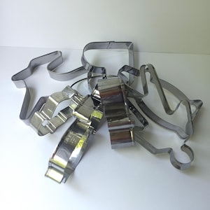 Set of 7/set of 6 Cookie cutters Sweden Vintage Swedish Cookie Biscuit Cake