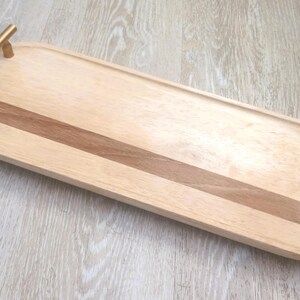 Vintage wooden tray from Arabia/Scandinavian design/Finnish design/Arabia/Vintage kitchen/Minimalism image 5