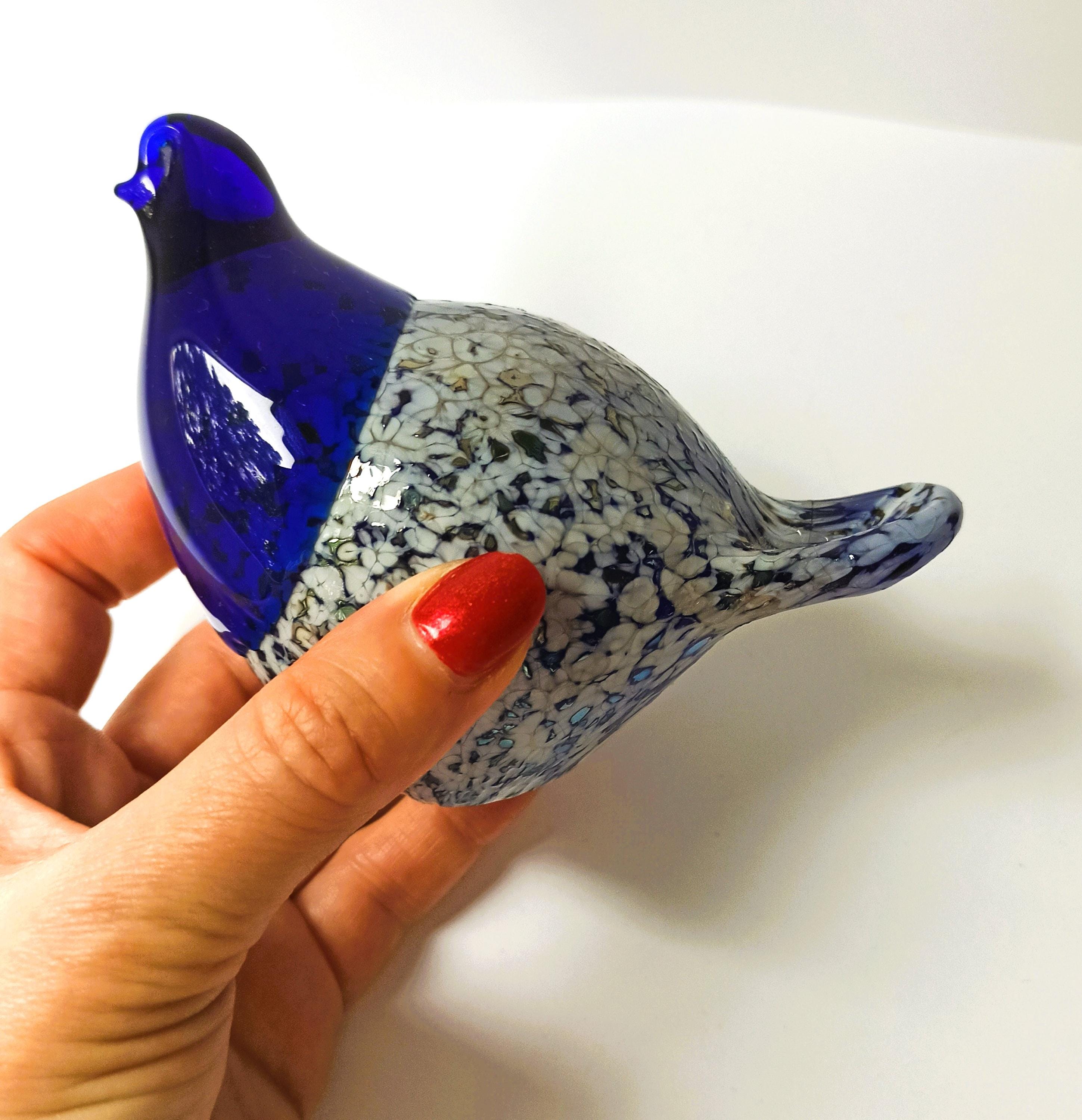 Vintage Art Glass Bird Team Hand Made in Finland - Etsy UK