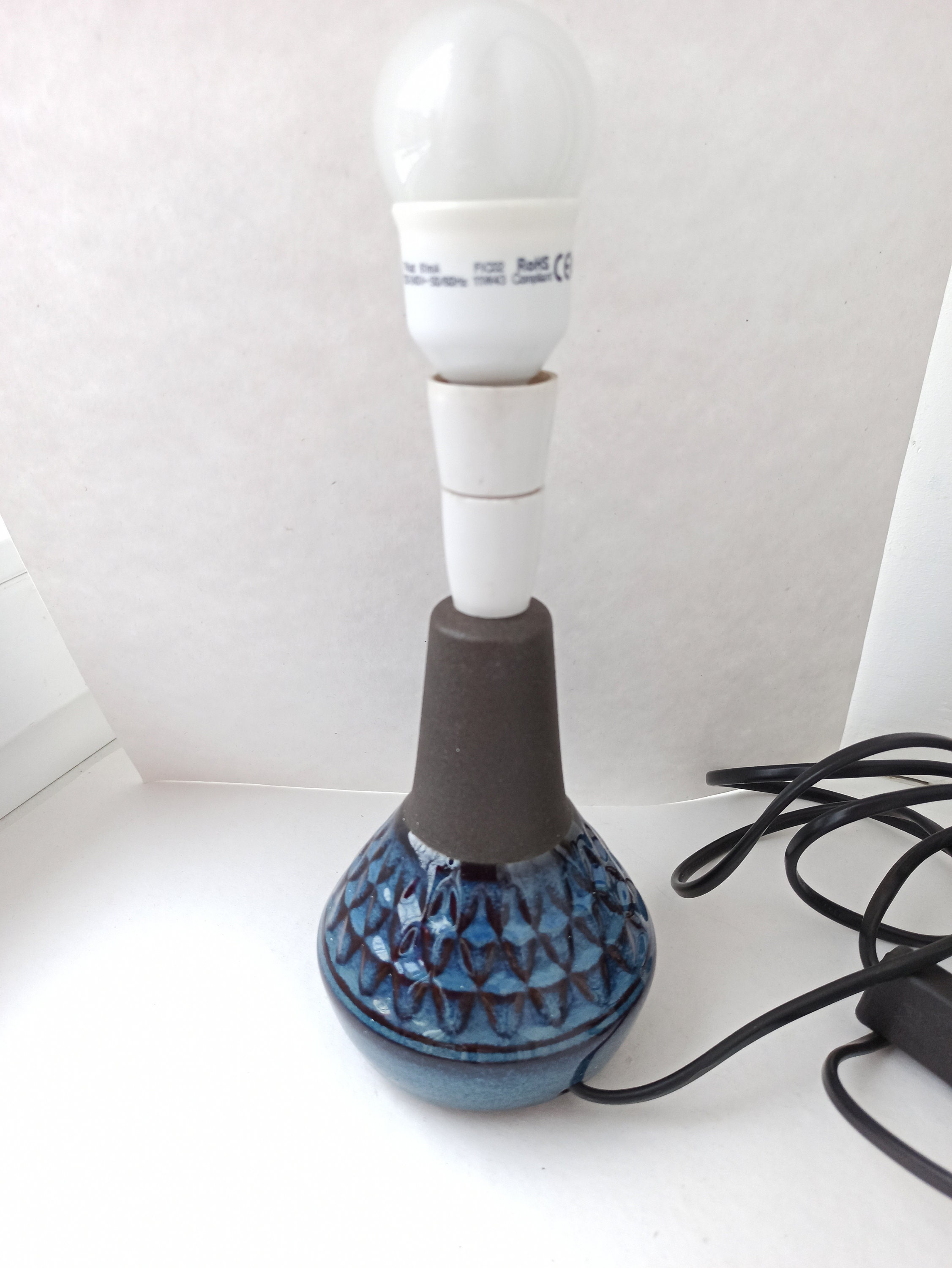 デンマークのSoholm Stentojによるヴィンテージテーブルランプ