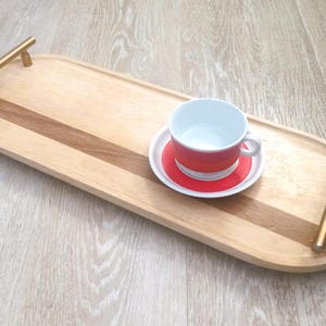 Vintage wooden tray from Arabia/Scandinavian design/Finnish design/Arabia/Vintage kitchen/Minimalism image 1