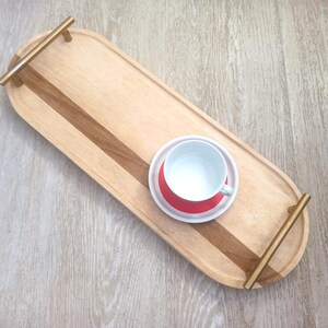 Vintage wooden tray from Arabia/Scandinavian design/Finnish design/Arabia/Vintage kitchen/Minimalism image 2