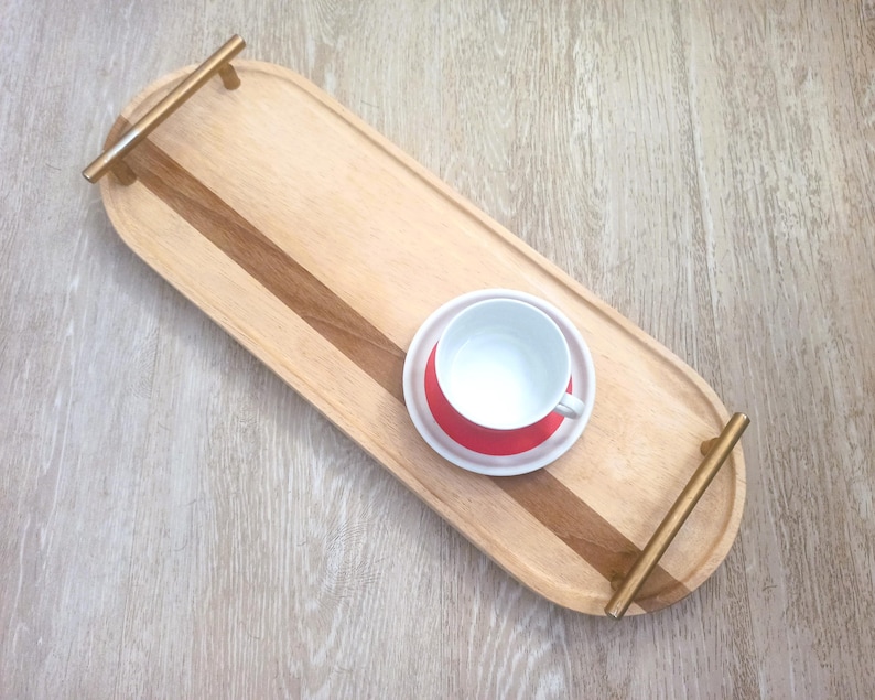 Vintage wooden tray from Arabia/Scandinavian design/Finnish design/Arabia/Vintage kitchen/Minimalism image 2