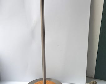 Vintage Modernist stainless steel table lamp from Mark Slöjd Sweden