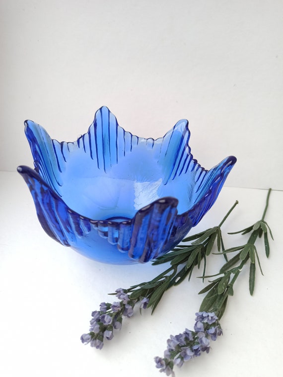 Vintage SEA GLAS BURK Kosta Sweden Renate Stock Design Art Glass