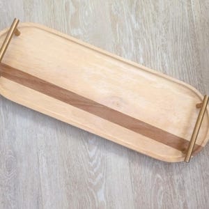 Vintage wooden tray from Arabia/Scandinavian design/Finnish design/Arabia/Vintage kitchen/Minimalism image 3