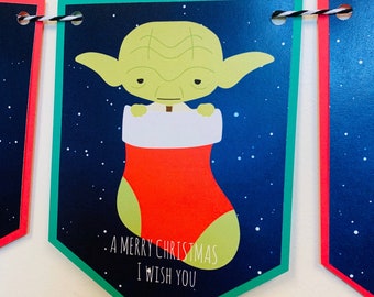 Star Wars Christmas Theme Banner (Digital - Instant Download)