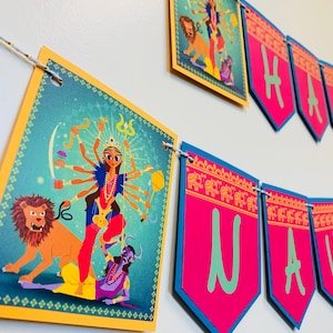 Banner Happy Navratri (Digital - Descarga instantánea)