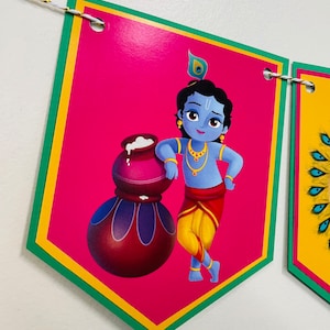 Happy Janmashtami Banner (Digital - Instant Download)