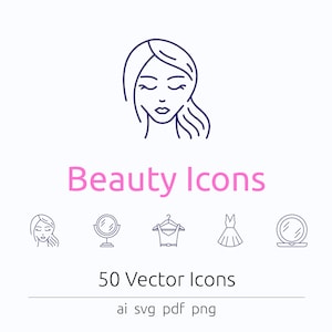 Icônes Beauté en vecteurs et PNG