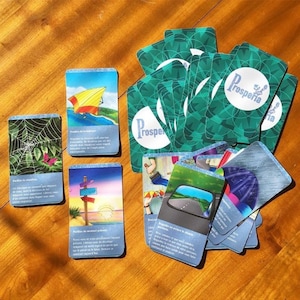 Jeu de tirage de cartes de développement personnel Prosperia