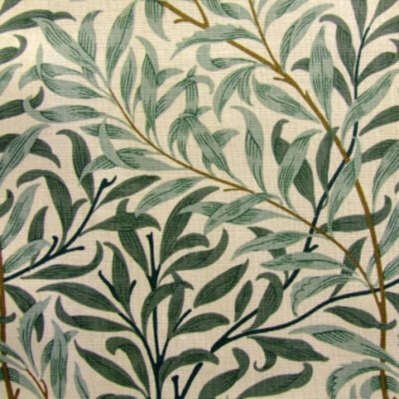 William Morris Willow Bough Green Custom Curtains and Etsy UK