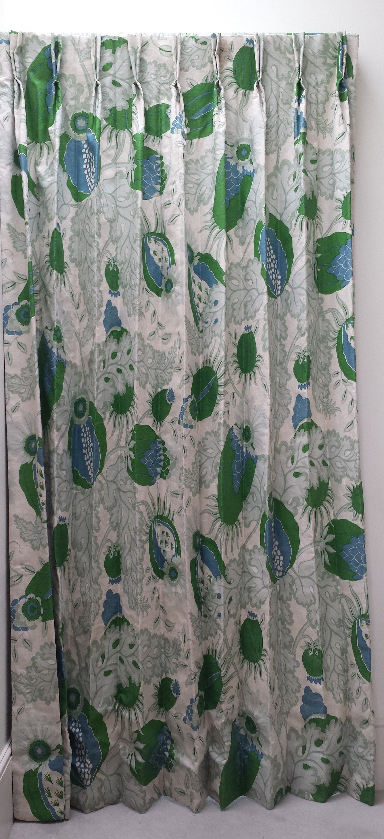 Christopher Farr Carnival Linen Curtains Made to Measure - Etsy UK