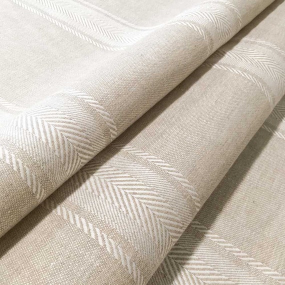 Grey Made to Measure Rustic 100/% Linen Interlined Roman Blind Oatmeal