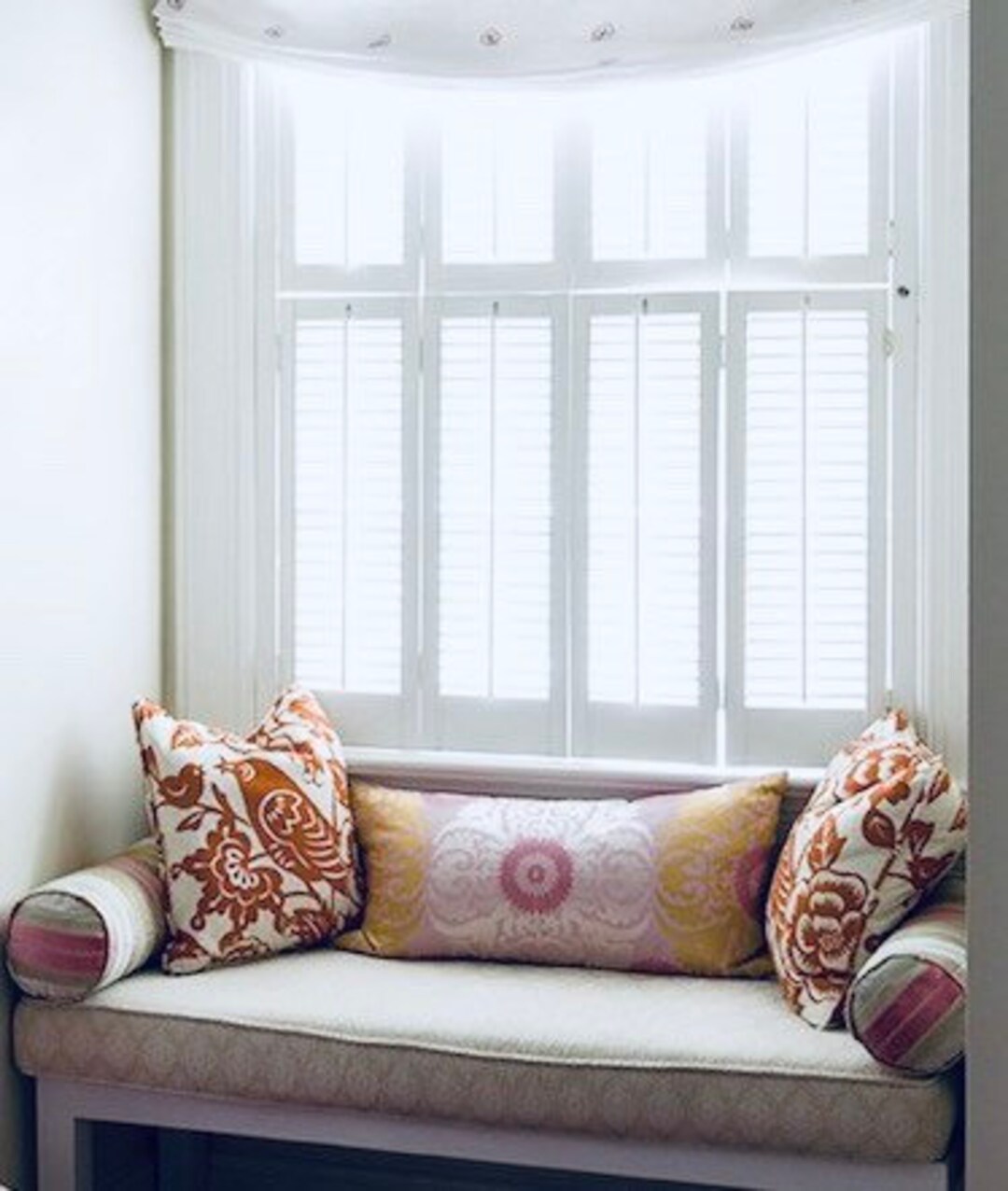 Custom Window Bench Seat Box Cushion Please Note Full Price Etsy