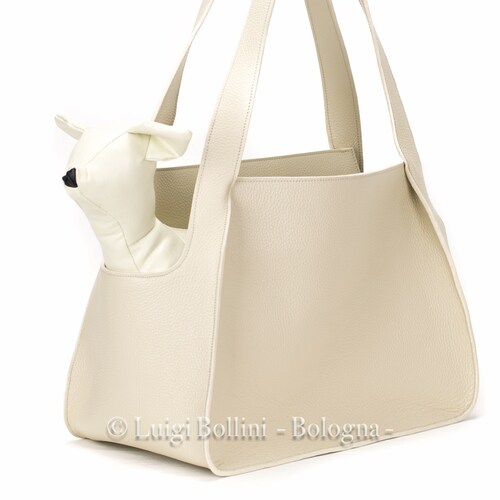 Dog Carrier in Genuine Italian Leather Etsy