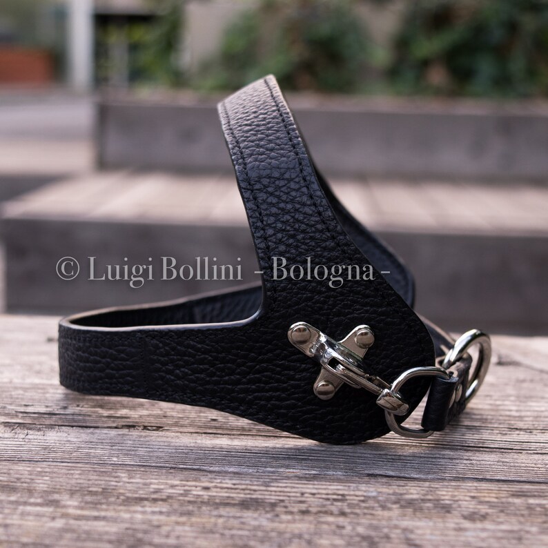 Dog Harness Made in Soft Genuine Italian Leather White Color Etsy