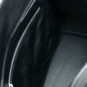 interno di borsa trasportino in pelle