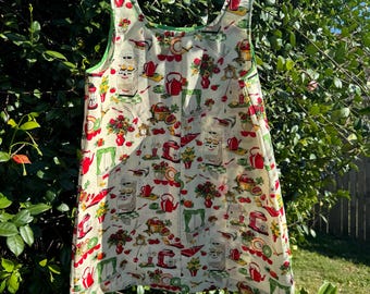 Handmade mini A line dress