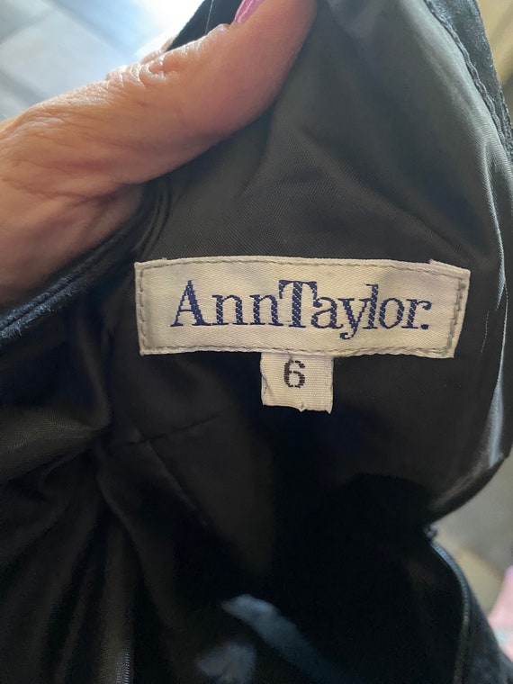 Vintage Ann Taylor leather dress - image 3