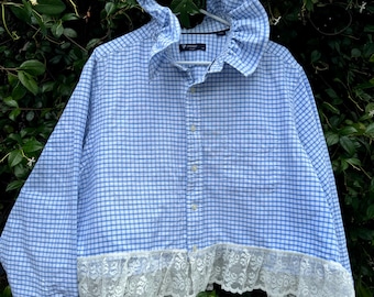 Upcycled 2x men’s shirt