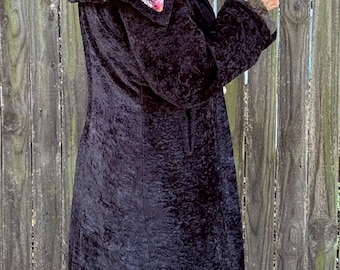 Vintage 90s patchwork coat