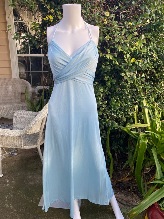 Slinky Vintage Zum Zum prom dress.